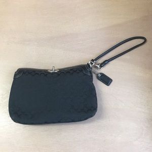 Authentic coach wristlet